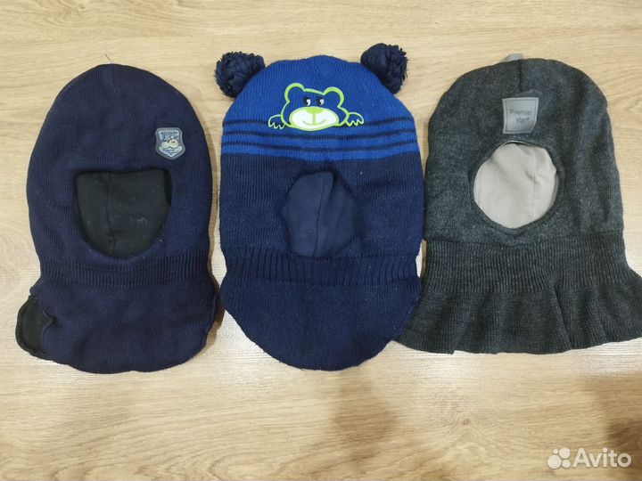Шапка шлем детская, балаклава зимняя