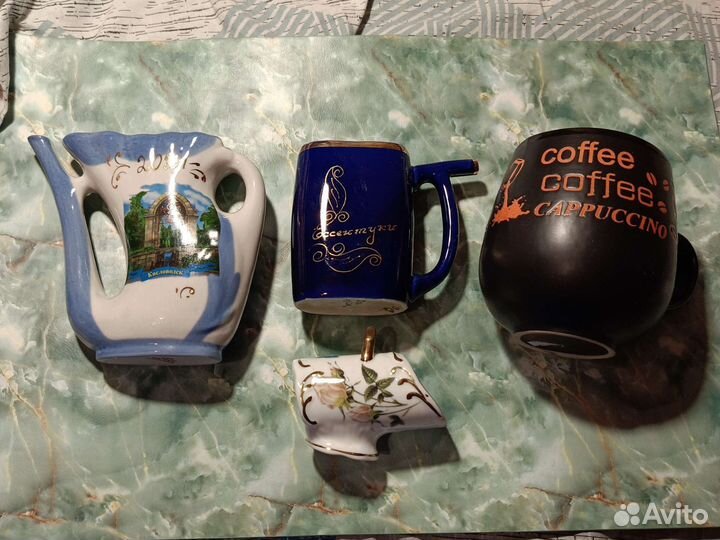 Бюветница, кружка, подставка под зубочистки