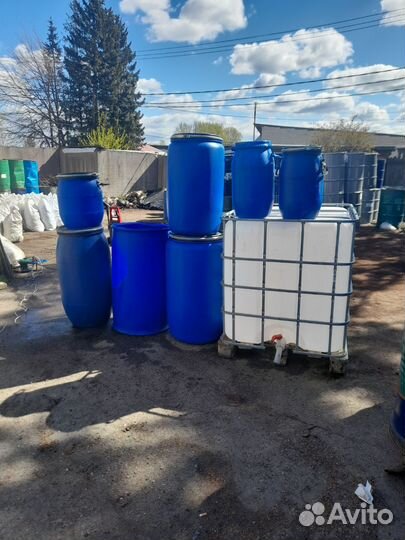 Бочка пластиковая пищевая