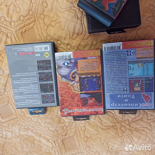 Картриджи sega