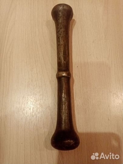 Ступка чугунная. СССР клеймо