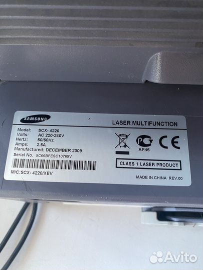 Мфу лазерный samsung 4220