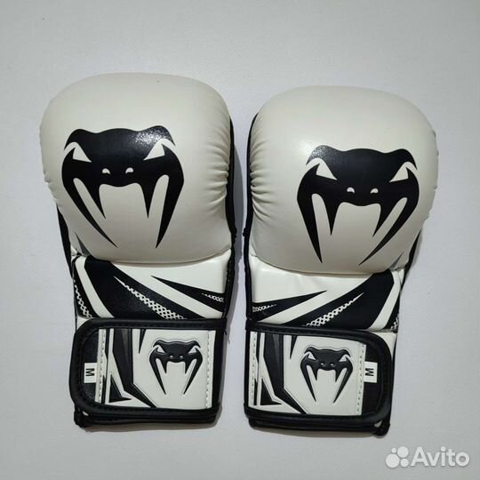 Крабы Venum mma white black венум