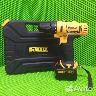 Шуруповерт dewalt 26v (новый)