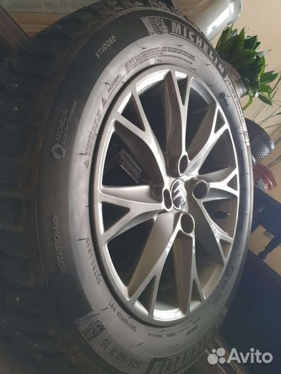 Диски Replay Citroen шины Michelin x-ice north 4 2