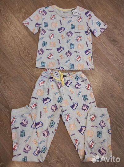 Новая пижама женская теплая размер s