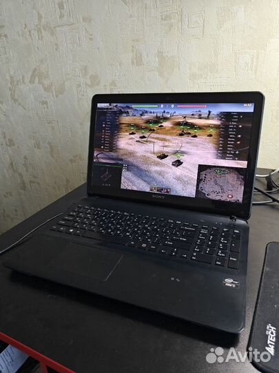 Мощный игровой ноутбук i7 Танки 150FPS Видеообзор