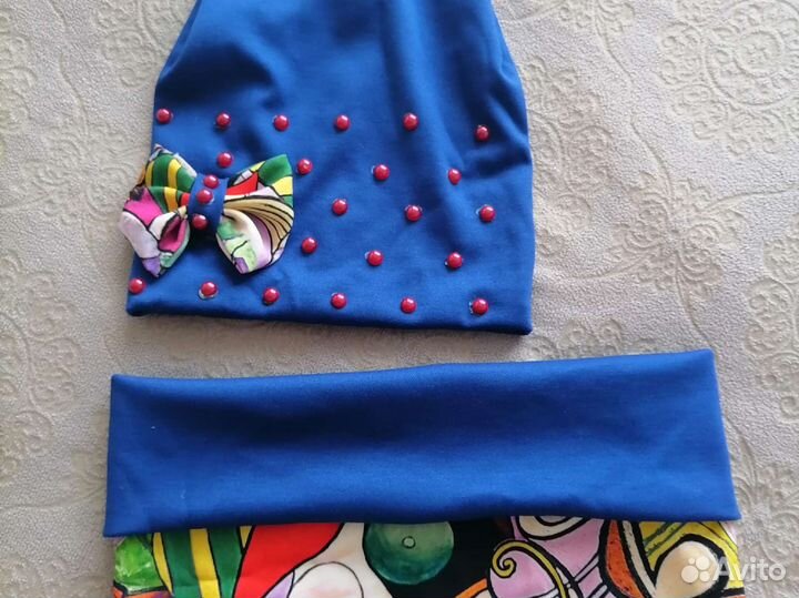 Детская шапка и снуд / Ручная работа