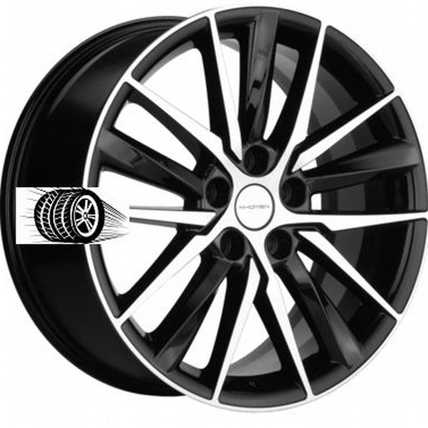 Литые диски Khomen Wheels 8×R18 5×112