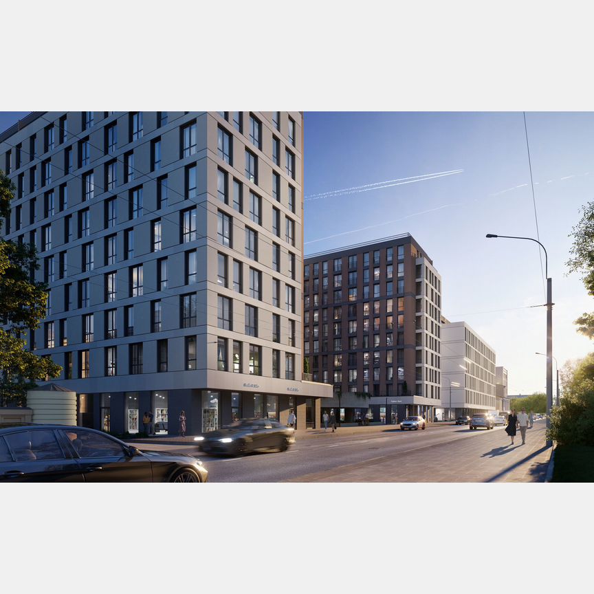 3-к. апартаменты, 59,4 м², 10/10 эт.