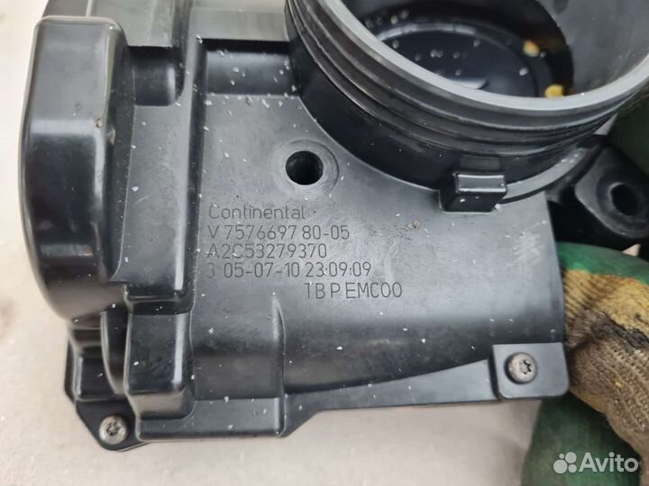 Дросельная заслонка ep6 1.6 120 лс