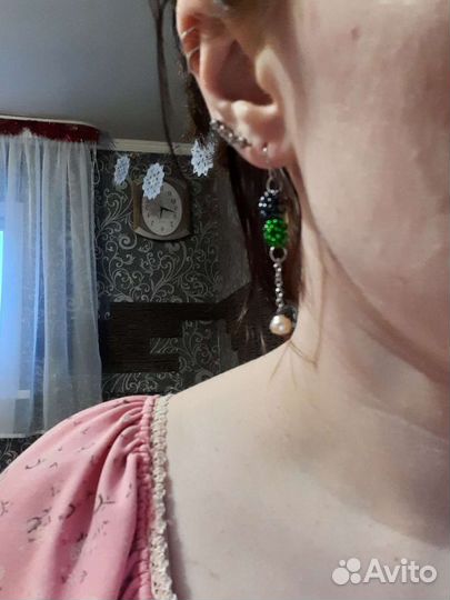 Серьги ручная работа