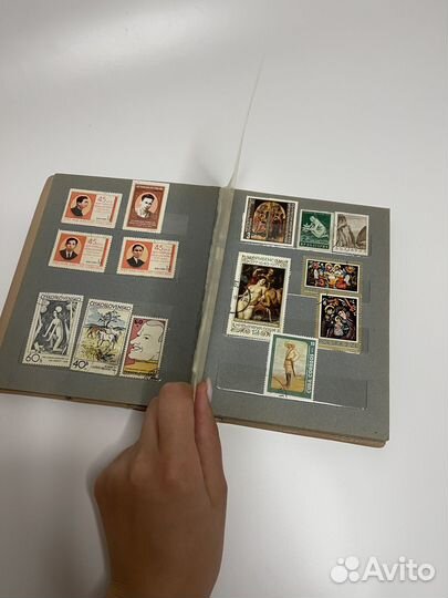 Книга марок СССР марки разных времен