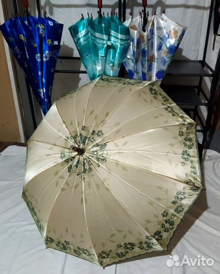 Зонт трость женский
