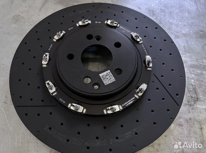 Передние тормозные диски C63 W205 AMG