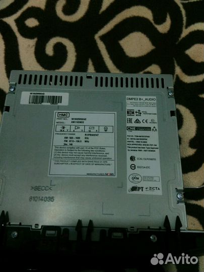 Штатная магнитола Хендай Сантафе