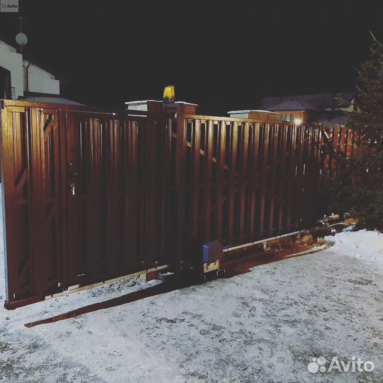 Откатные ворота