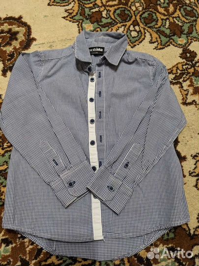 Рубашка на мальчика 104