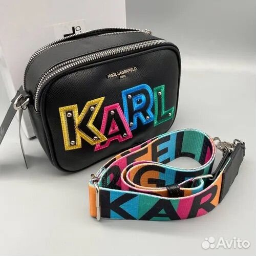 Сумка женская кросс-боди Karl Lagerfeld 2 цвета