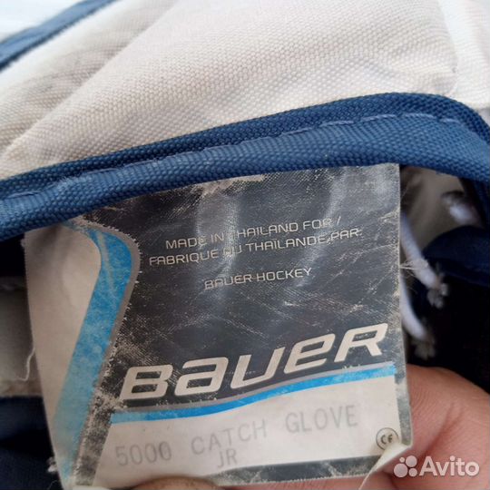 Блин и ловушка вратаря Bauer JR