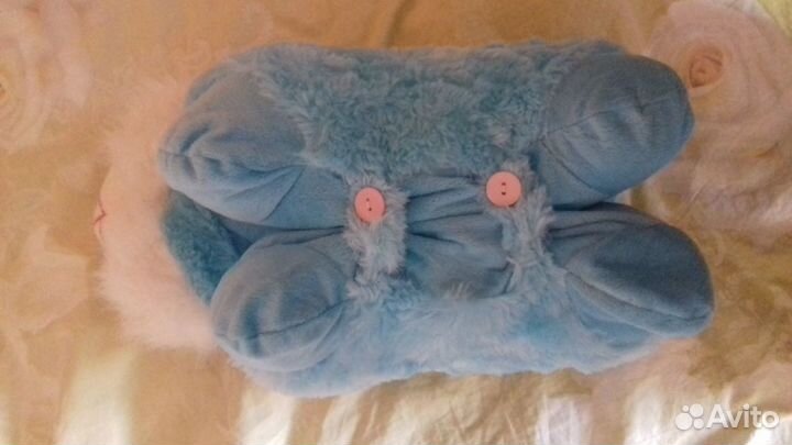 Зайка-подушка