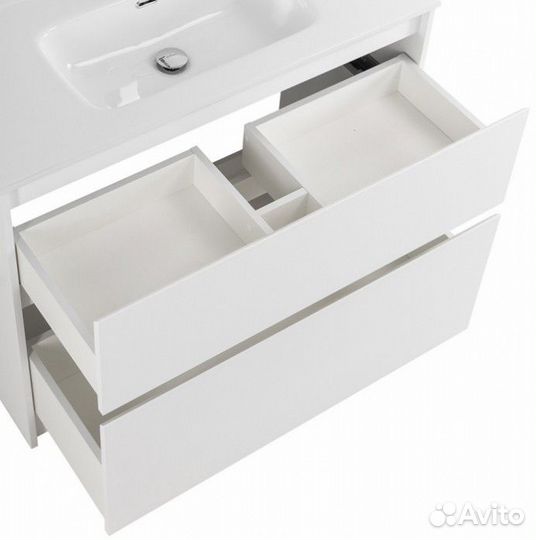 Мебель для ванной BelBagno Kraft-1000-PIA-BB1000ETL Bianco Opaco