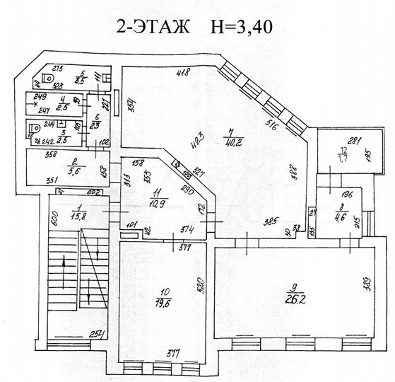 Свободного назначения, 539.1 м²