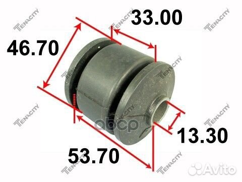 Сайленблок заднего поперечного рычага aamto1061