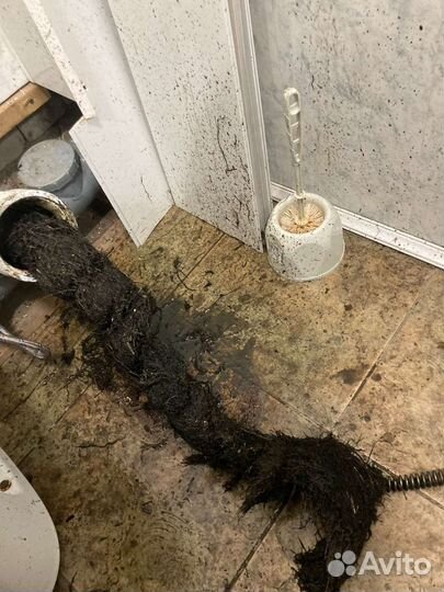 Прочистка канализации. Устранение засора