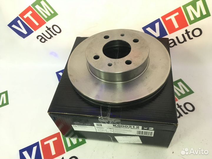 Диск тормозной с подшипником Renault megane III, f