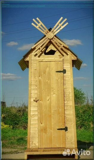 Дачный туалет с дельфином EZI