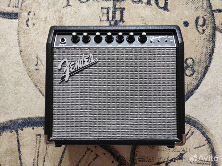 Комбоусилитель fender champion 20