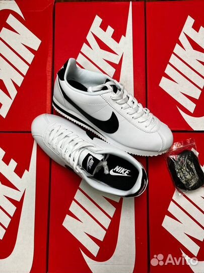 Кроссовки Nike Cortez классические белые