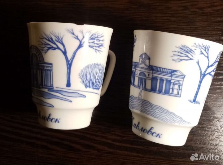 2 коф. чашки, менажница, 2 рюмки