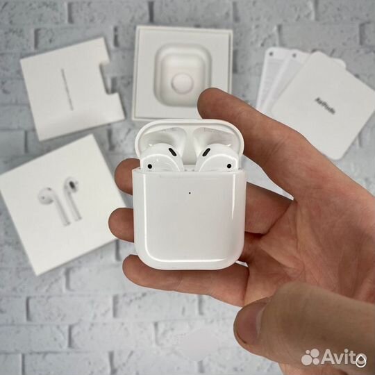 Беспроводные наушники apple airpods 2