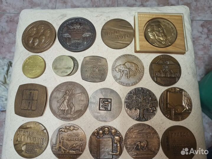 Настольная медаль СССР