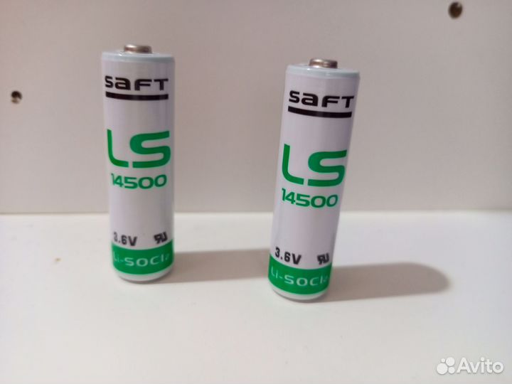 Литиевые батарейки Франция для опс saft LS14500