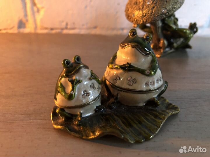 Шкатулки лягушки 2 шт