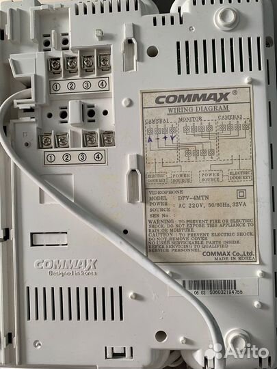 Видеодомофон commax