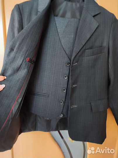 Школьный костюм для мальчика 122