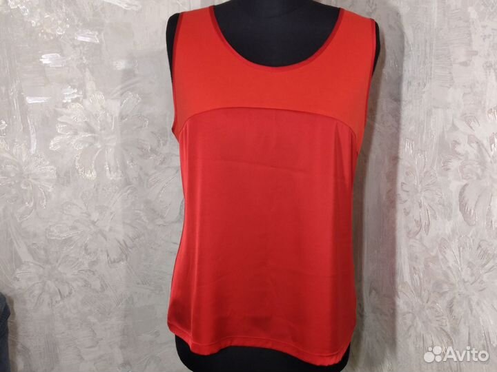 Майка бордовая