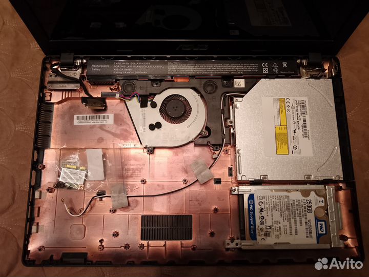 Asus X551MA, R541UV в разбор