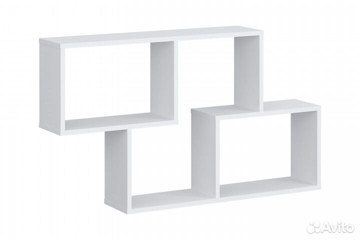 Полка навесная 2 мф 1+1