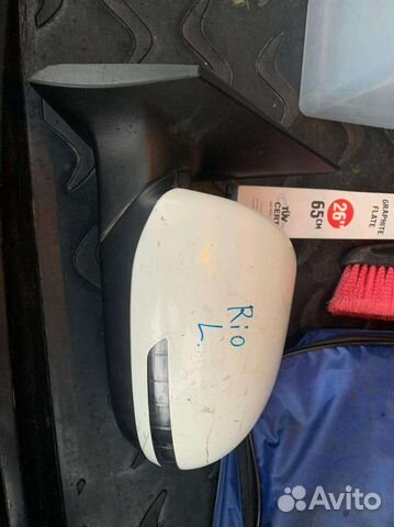 Зеркало левое kia rio 3 бу