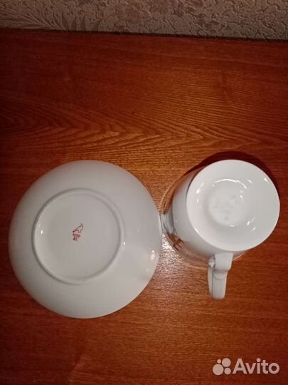 Большая чайная пара Дулево