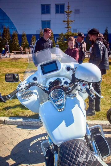 Фотосессия с мотоциклом