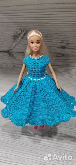Вязаная одежда для барби