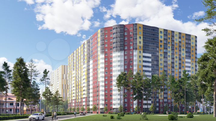 Квартира-студия, 37,1 м², 8/18 эт.