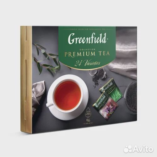 Greenfield подарочный набор 24 вида чая