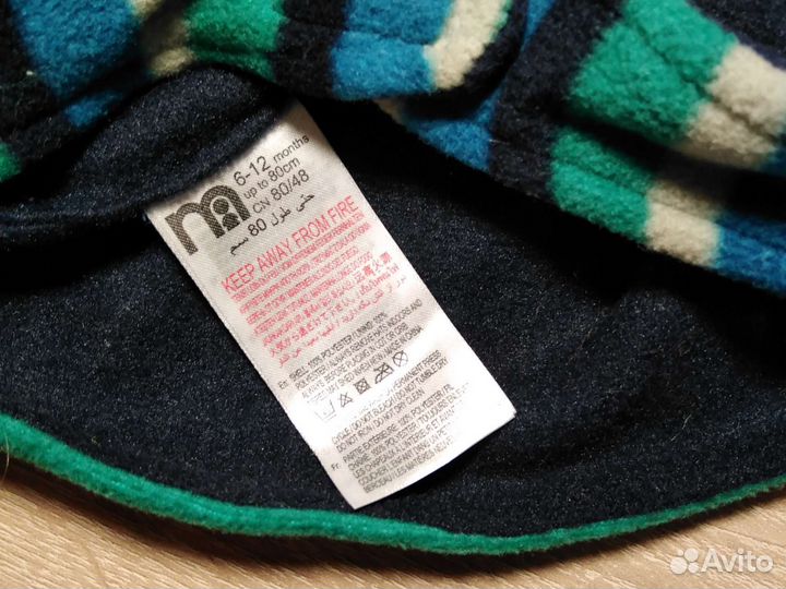 Детские шапочки до года